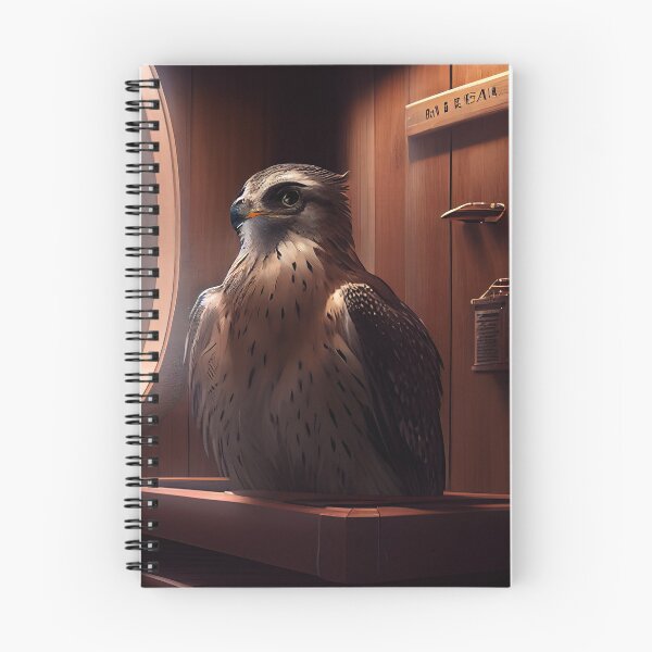 Item preview, Platinum Falcon in the Sauna Digital Painting designed and sold by CodeAndColors.