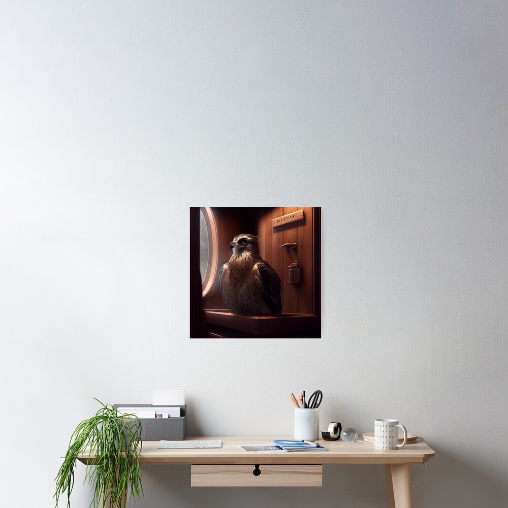 Vista previa del artículo con la obra «Póster», diseñado y vendido por CodeAndColors.