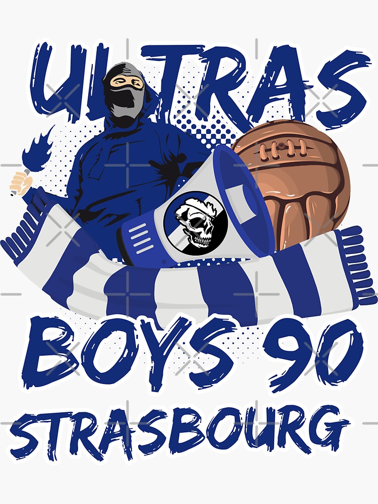 Ultra Boys 90 - Strasbourg Sticker by Muss 86
