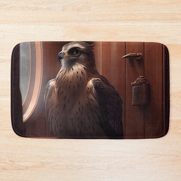 Item preview, Platinum Falcon in the Sauna Digital Painting designed and sold by CodeAndColors.