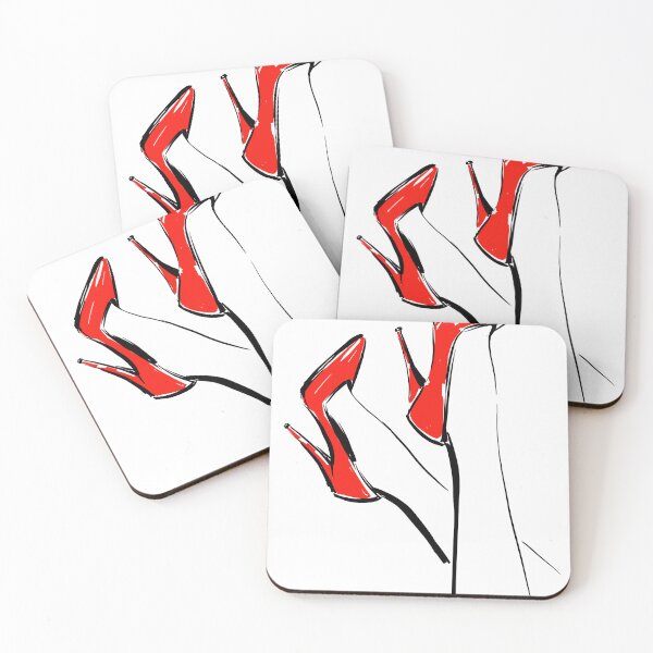 Item preview, fashion illustration of woman legs and high heels designed and sold by Levskaia.