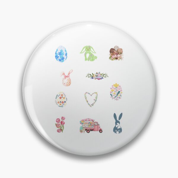 Item preview, Flower Easter Egg Pack Colourful Easter Egg Flower Pattern, Happy Easter Day Celebration, Easter Bunnies  designed and sold by Flowerartlovers.