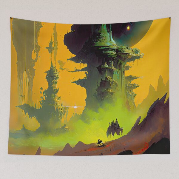 Item preview, Alien Terrains: A Fantastical Odyssey designed and sold by SeedDesign.