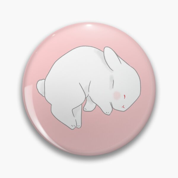 Item preview, Sleeping red eye white Holland Lop Rabbit | Bunniesmee  designed and sold by bunniesmee.