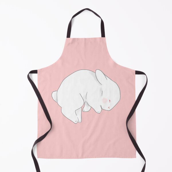 Item preview, Sleeping red eye white Holland Lop Rabbit | Bunniesmee designed and sold by bunniesmee.