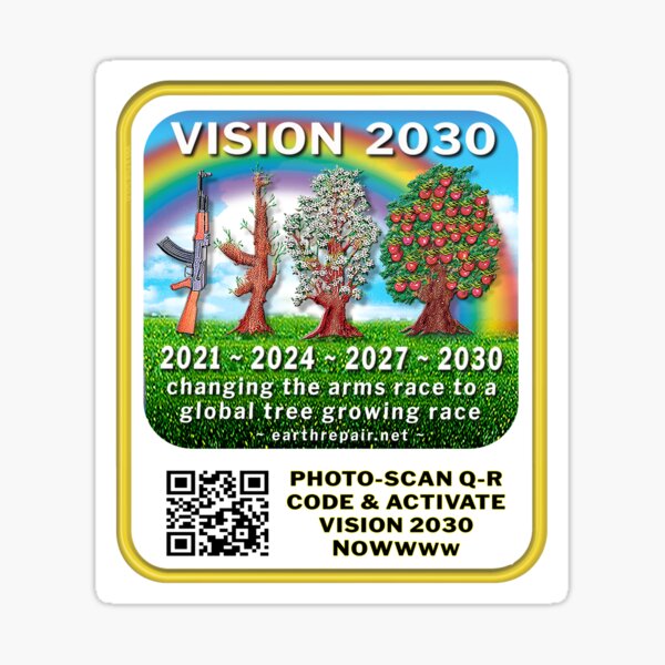 VISION 2030 Sticker