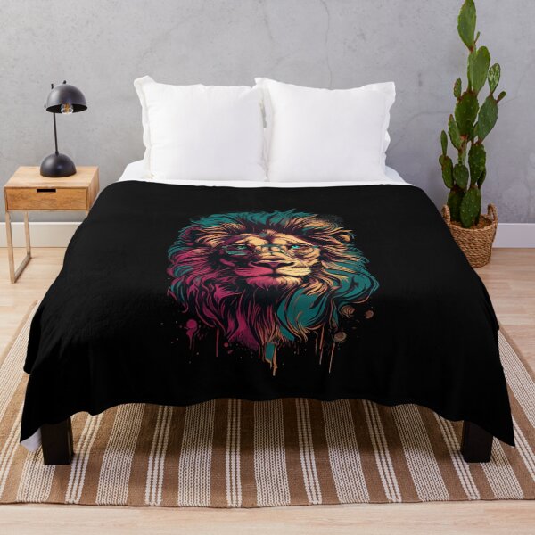 Item preview, Lion Wearing Glasses designed and sold by AiInker.