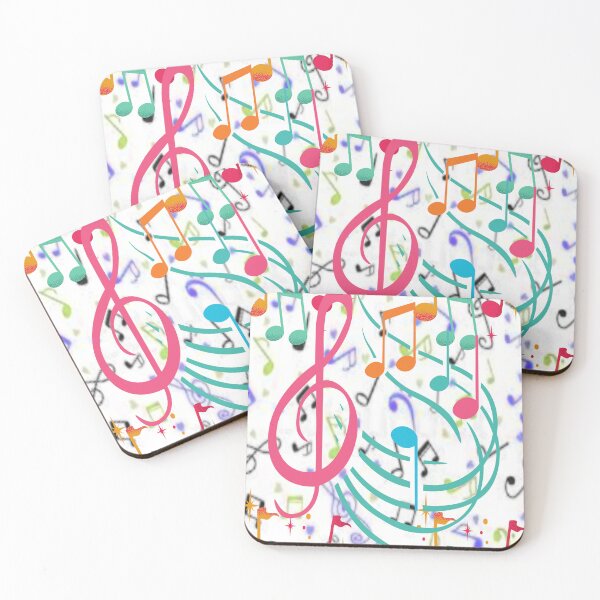 Item preview, Music is Soul Food Abstract Design Psychedelic Graphic Design 2, Abstraction, bold colorful abstract playful design inspired by nature designed and sold by Adri Barnard.