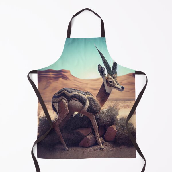 Artikelvorschau, A Gloved Gazelle in Crumble Digital Painting entworfen und verkauft von CodeAndColors.