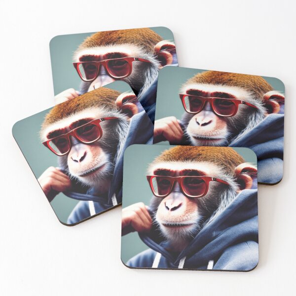 Item preview, Professional monkeys, chimps and primates in suits or clothes 54 designed and sold by hendrikspix.