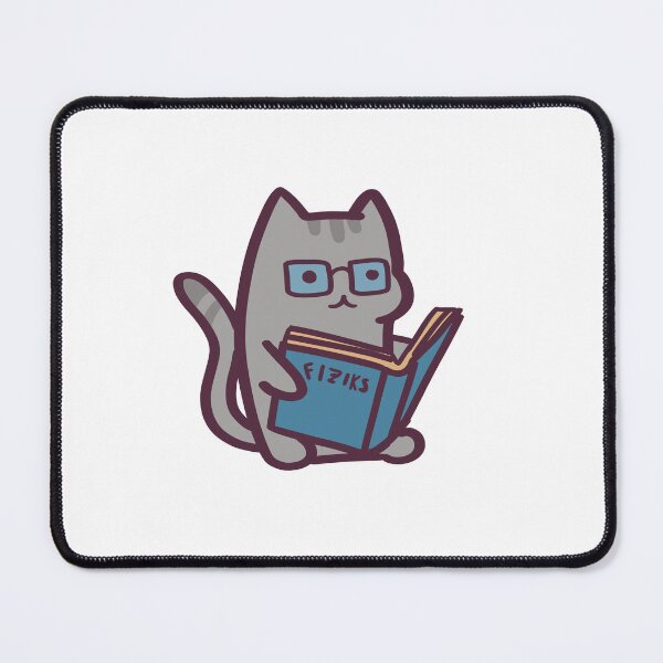 Item preview, Cute Cartoon Cat Studying Physics designed and sold by ThumboArtBumbo.