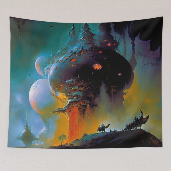 Item preview, Alien Terrains: A Fantastical Odyssey designed and sold by SeedDesign.