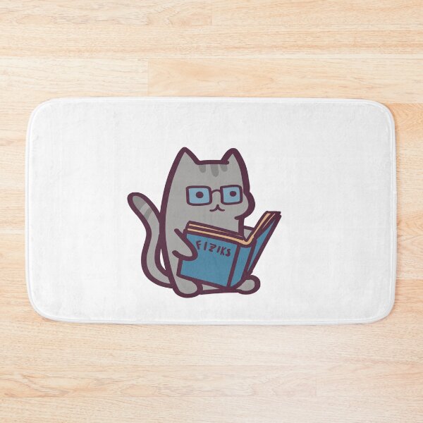 Item preview, Cute Cartoon Cat Studying Physics designed and sold by ThumboArtBumbo.