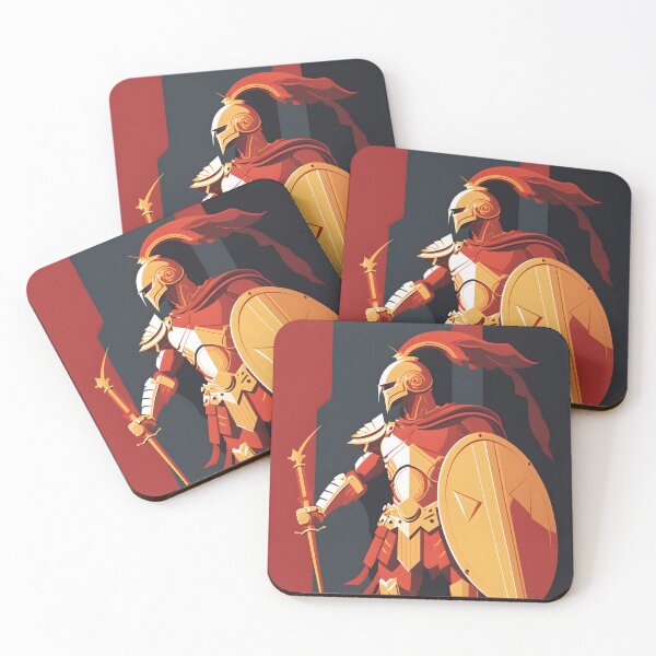 Item preview, spartan warrior illustration designed and sold by R.L cases and stickers.