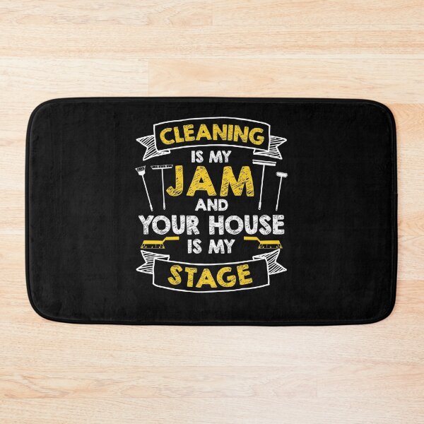 Item preview, Housekeeper Cleaning Is My Jam Funny House Cleaner designed and sold by StrongShirts.
