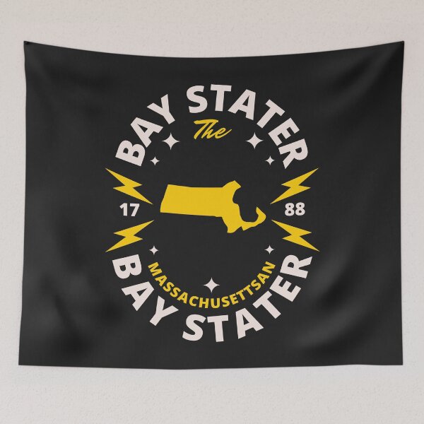 Item preview, Bay Stater - Massachusettsan - Massachusetts State Demonym designed and sold by Ranggasme.