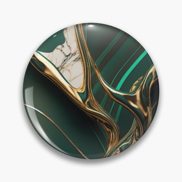 Item preview, marble background of emerald green color with gold trim or gold threads, decorative background for elegance and luxury design created with designed and sold by outsiderzone.