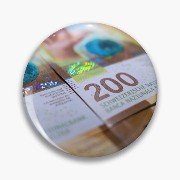 Artikelvorschau, Schweizer Franken 200 (Zweihundert) Banknote entworfen und verkauft von Mats Silvan.