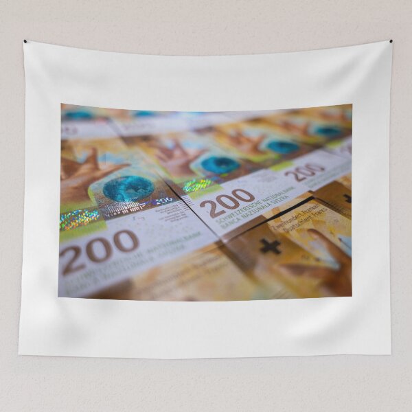 Item preview, Swiss Franc of 200 (Two Hundred) Banknote designed and sold by Mats Silvan.