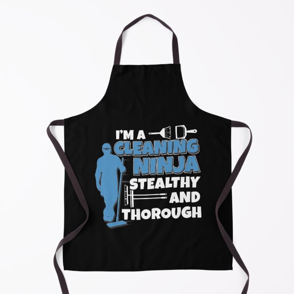 Item preview, Housekeeper Cleaning Ninja Funny House Cleaner designed and sold by StrongShirts.