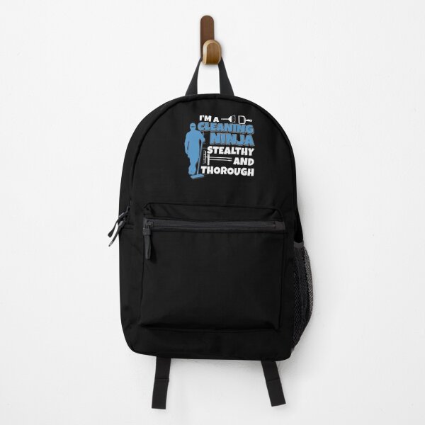 Item preview, Housekeeper Cleaning Ninja Funny House Cleaner designed and sold by StrongShirts.