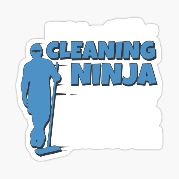 Item preview, Housekeeper Cleaning Ninja Funny House Cleaner designed and sold by StrongShirts.