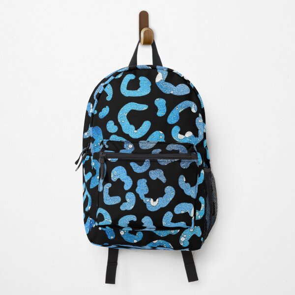 Item preview, Leopard Cheetah Colorful Dark and Blue Pattern Animal Lover designed and sold by ZANNIX.