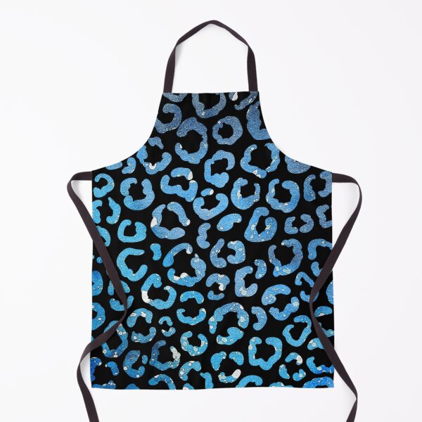 Item preview, Leopard Cheetah Colorful Dark and Blue Pattern Animal Lover designed and sold by ZANNIX.