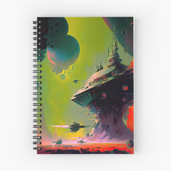 Aperçu de l'œuvre Alien Terrains: A Fantastical Odyssey créée et vendue par SeedDesign.