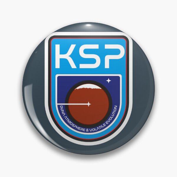 Item preview, Kerbal Space Program  Duna Badge designed and sold by AlexanderKKK.