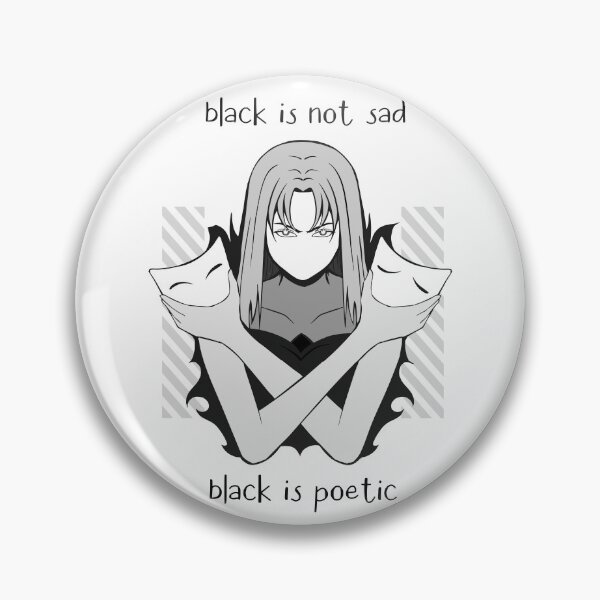 Item preview, Black is not sad - Black is poetic designed and sold by paIMAGES.