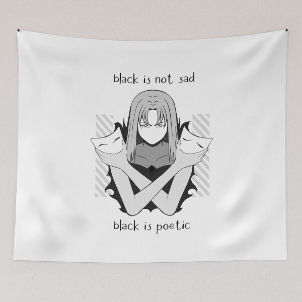 Item preview, Black is not sad - Black is poetic designed and sold by paIMAGES.