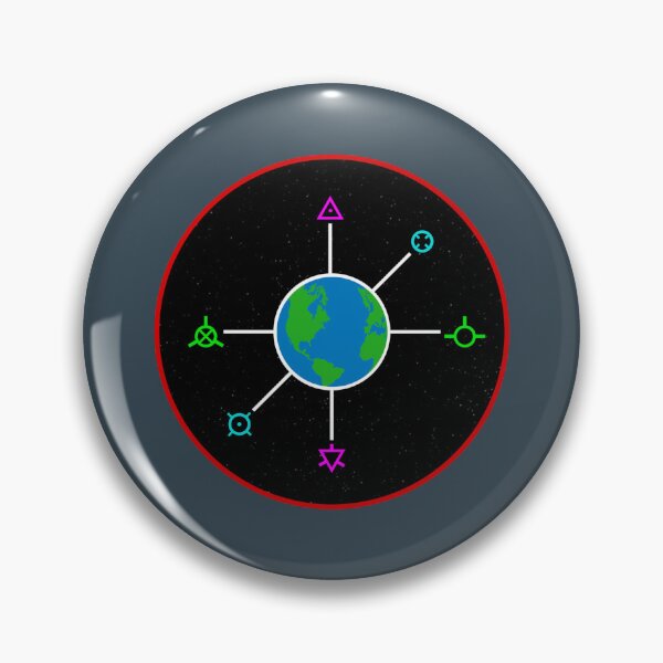 Item preview, Kerbal Space Program  Earth Maneuver Node designed and sold by AlexanderKKK.