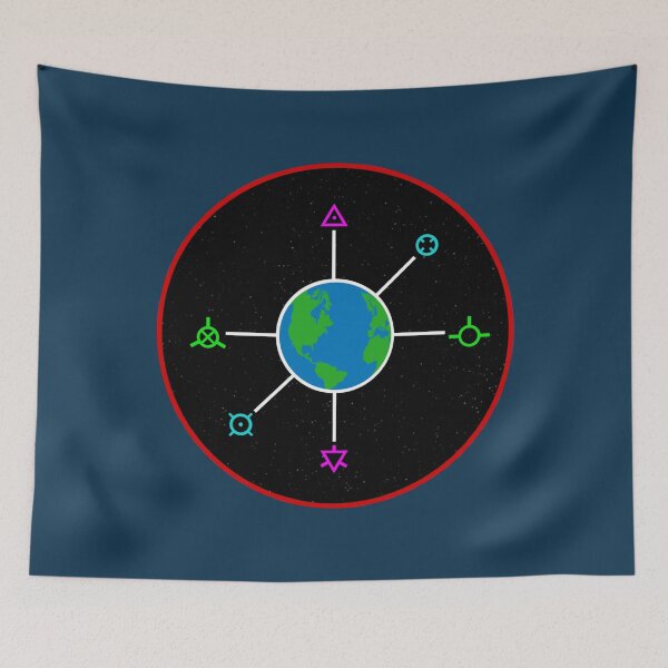Item preview, Kerbal Space Program  Earth Maneuver Node designed and sold by AlexanderKKK.