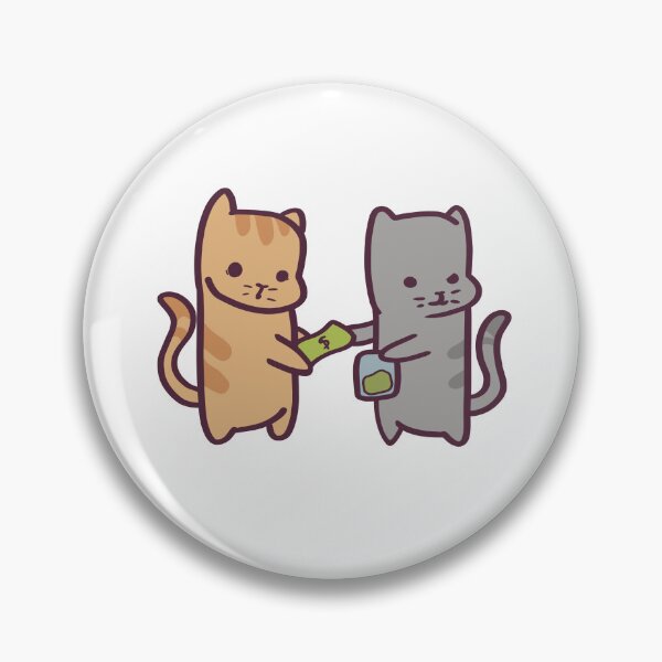 Item preview, Silly Cartoon Cats Doing a Catnip Deal designed and sold by ThumboArtBumbo.