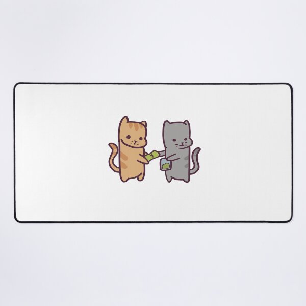 Item preview, Silly Cartoon Cats Doing a Catnip Deal designed and sold by ThumboArtBumbo.