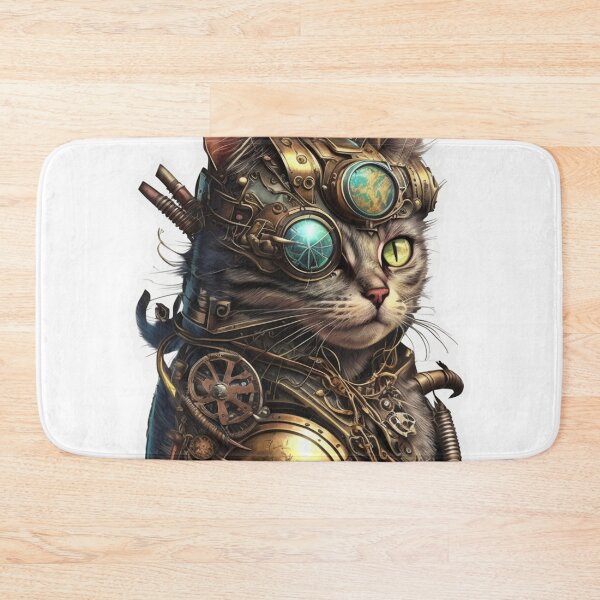 Item preview, Steampunk Animals - Mechanical Cats #15 designed and sold by MindAsylum.