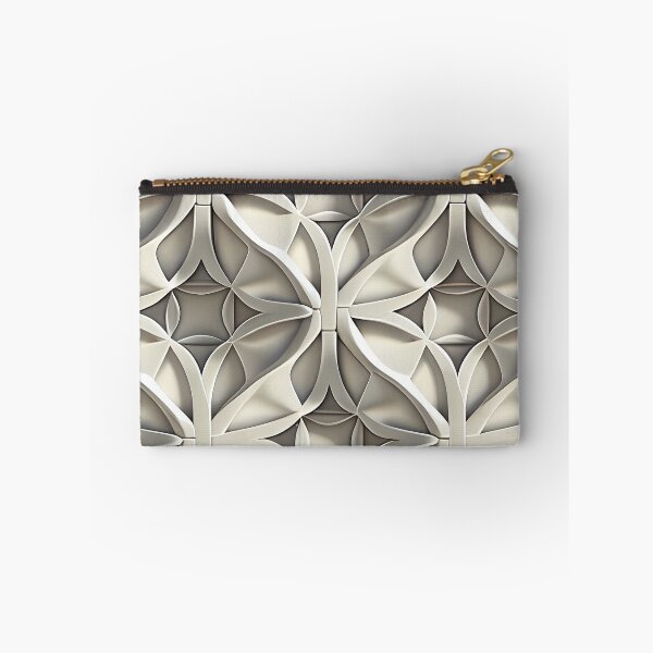 Artikelvorschau, Pale Three Dimensional Monochromatic Muted California Chic Pattern Digital Painting entworfen und verkauft von CodeAndColors.