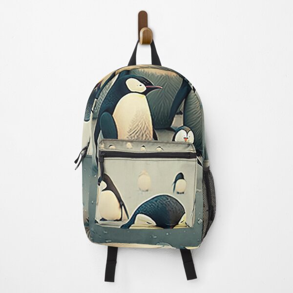 Item preview, Penguins on a frozen lake designed and sold by artyficial-.