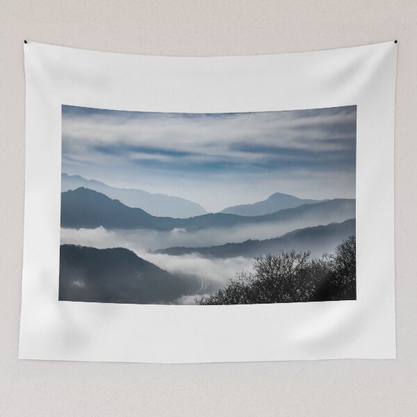 Item preview, Mountain Range Above Cloudscape in a Sunny Day designed and sold by Mats Silvan.