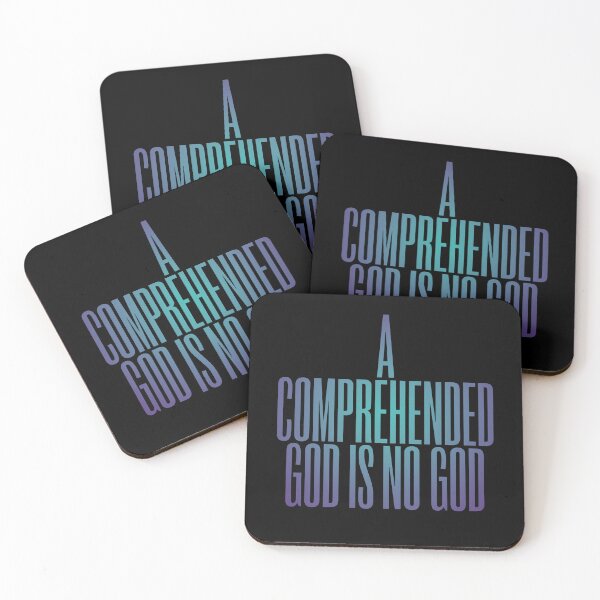 Item preview, A comprehended God is no God. v.1 designed and sold by x1brett.