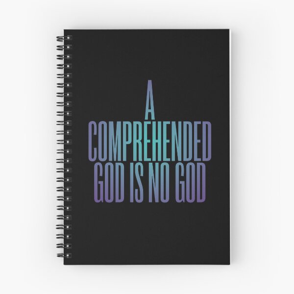 Item preview, A comprehended God is no God. v.1 designed and sold by x1brett.