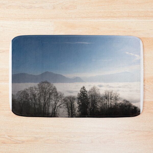 Item preview, Mountain Range Above Cloudscape and Bare Tree in a Sunny Day designed and sold by Mats Silvan.