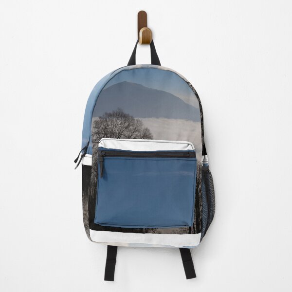 Item preview, Mountain Range Above Cloudscape and Bare Tree in a Sunny Day designed and sold by Mats Silvan.