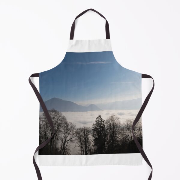 Item preview, Mountain Range Above Cloudscape and Bare Tree in a Sunny Day designed and sold by Mats Silvan.