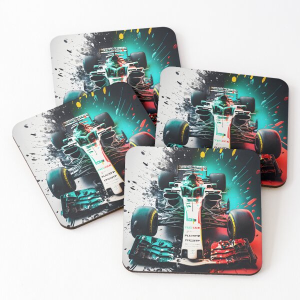 Item preview, f1 car- italian flag colors designed and sold by R&B Art and design.