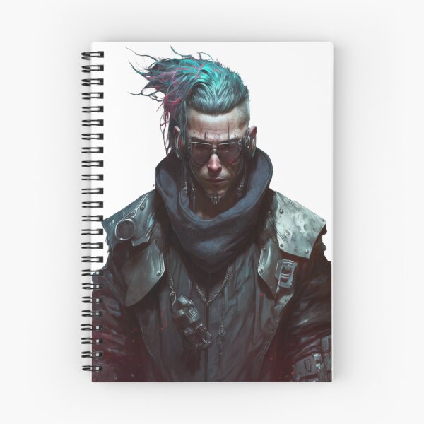 Item preview, Cyberpunk Character #3 designed and sold by CyberThreads.