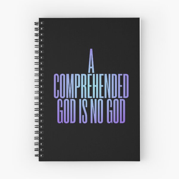 Item preview, A comprehended God is no God. v.2 designed and sold by x1brett.