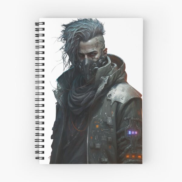 Item preview, Cyberpunk Character #1 designed and sold by CyberThreads.