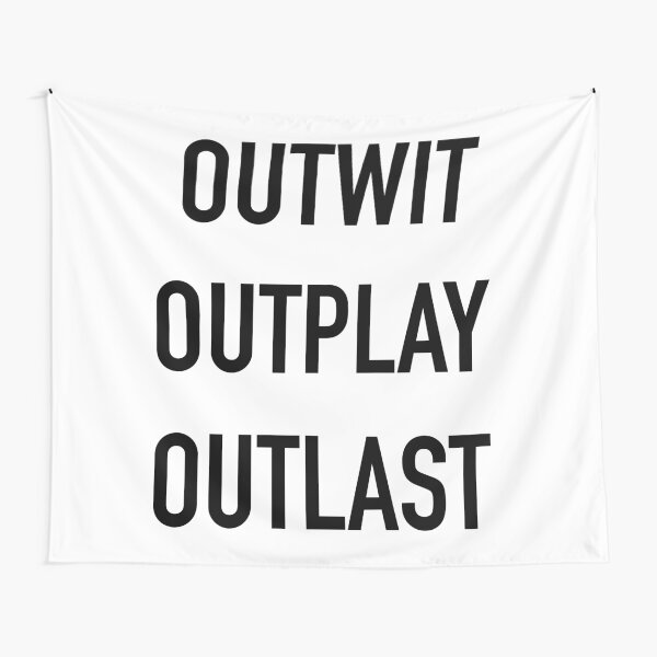 Item preview, Survivor Outwit Outplay Outlast designed and sold by survivorcam.